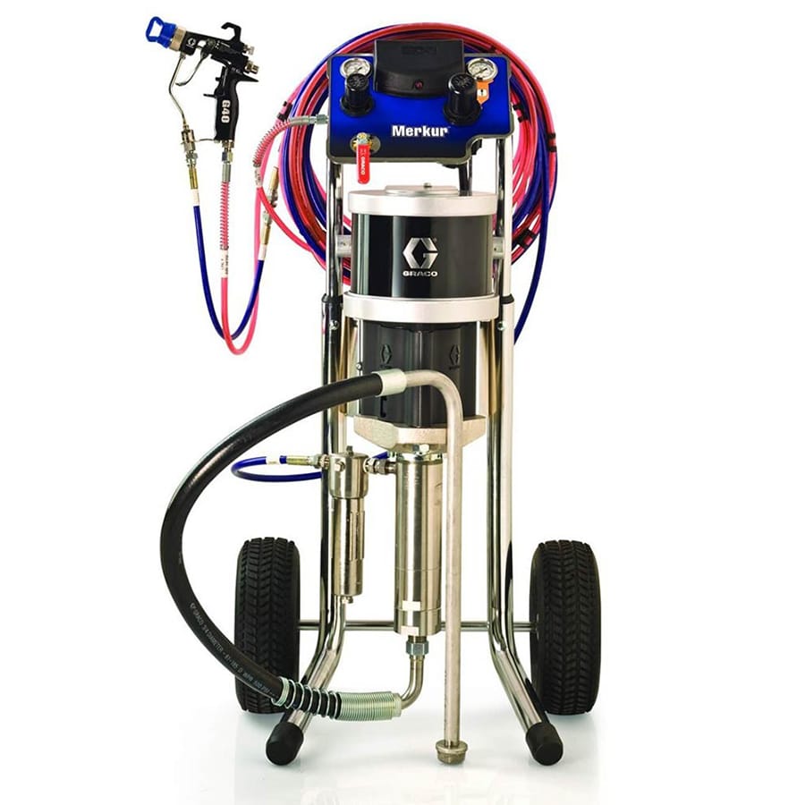 Pompe airmixte GRACO MERKUR 30/25 chariot + filtre - Atex – Image 2