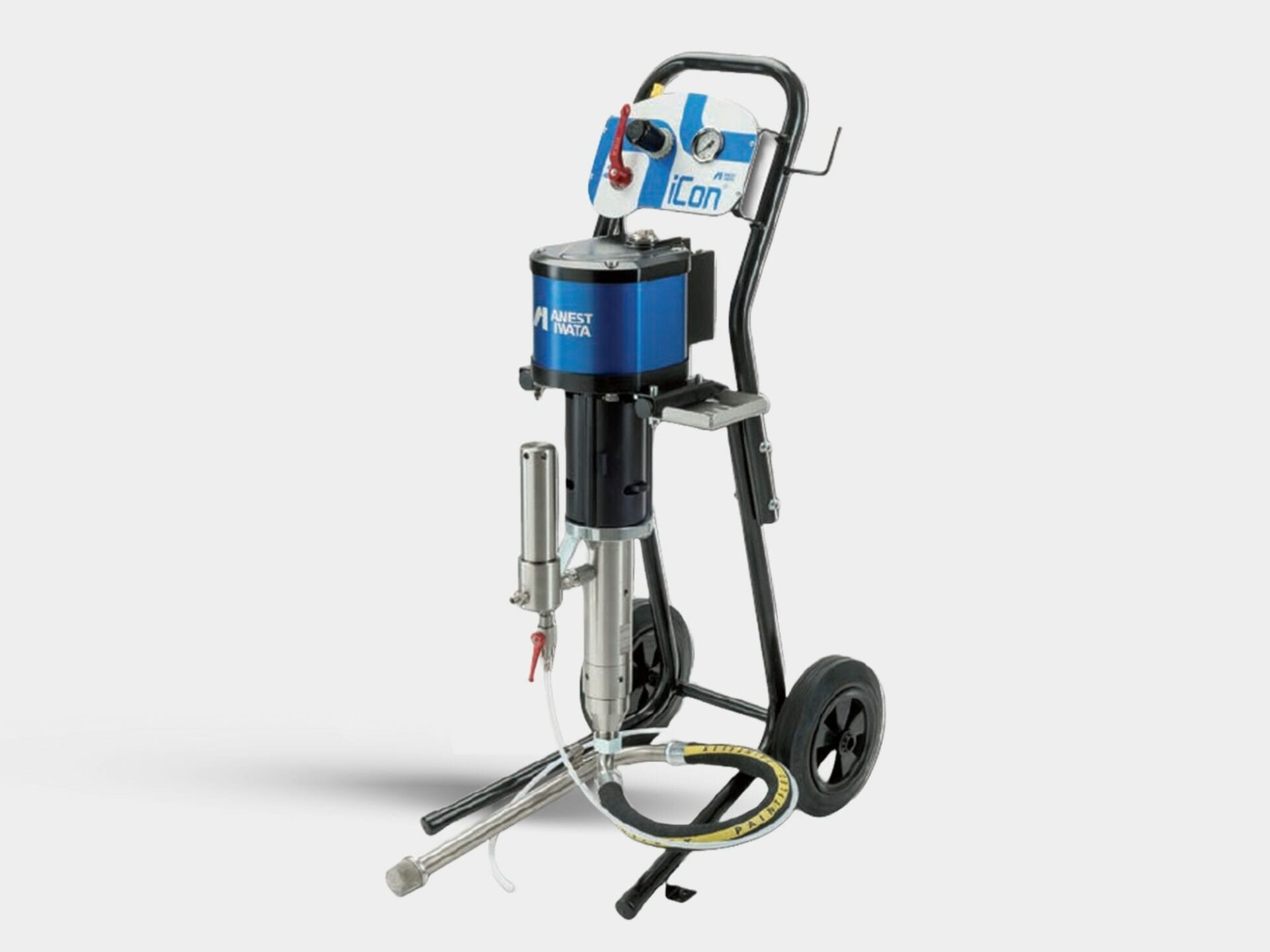 Ensemble pompe airless IWATA ICON X-3 30/25 sur chariot - Atex