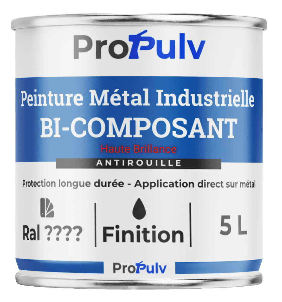 LAQUE POLYURETHANE HAUTE BRILLANCE - Peinture Métal Industrielle