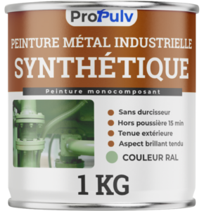 Laque Synthétique Monocouche Antirouille : Protection Métal 2 en 1