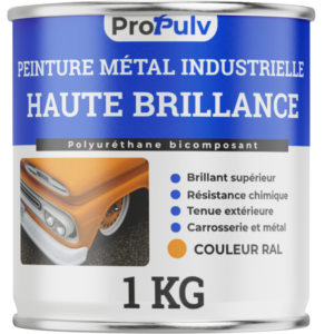 LAQUE POLYURETHANE HAUTE BRILLANCE - Peinture Métal Industrielle