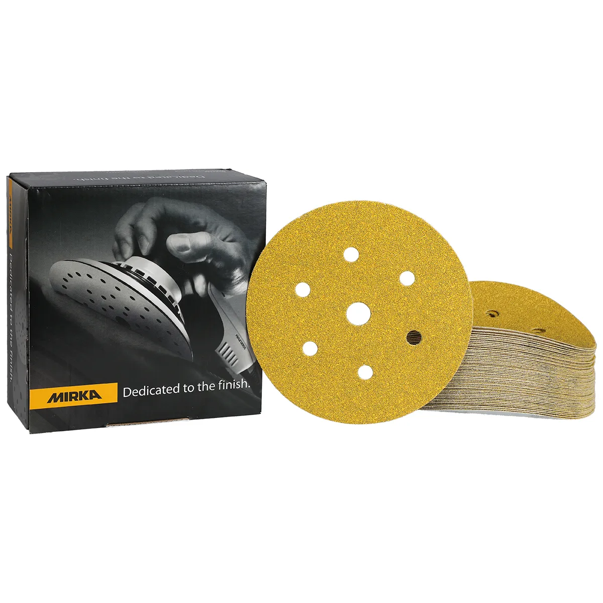 Disque Abrasif Mirka Gold Ø 150mm 6 Trous Auto-agrippant