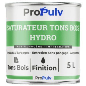 Saturateur Bois Hydro – Tons Naturels & Aspect Huilé – Terrasses & Bardages – ProPulv