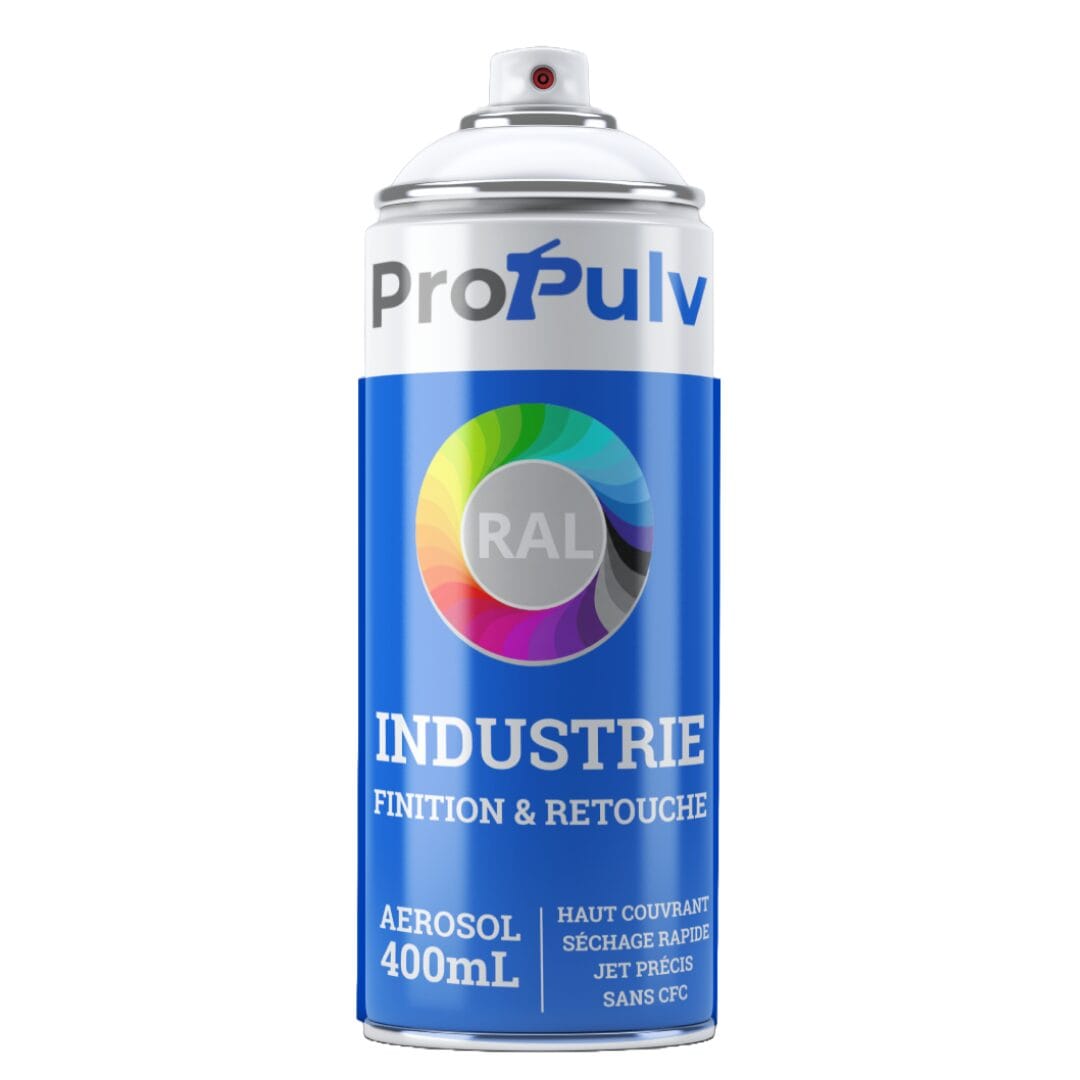 Peinture Aérosol Professionnelle Propulv 400ml pour retouche et finition industrielle