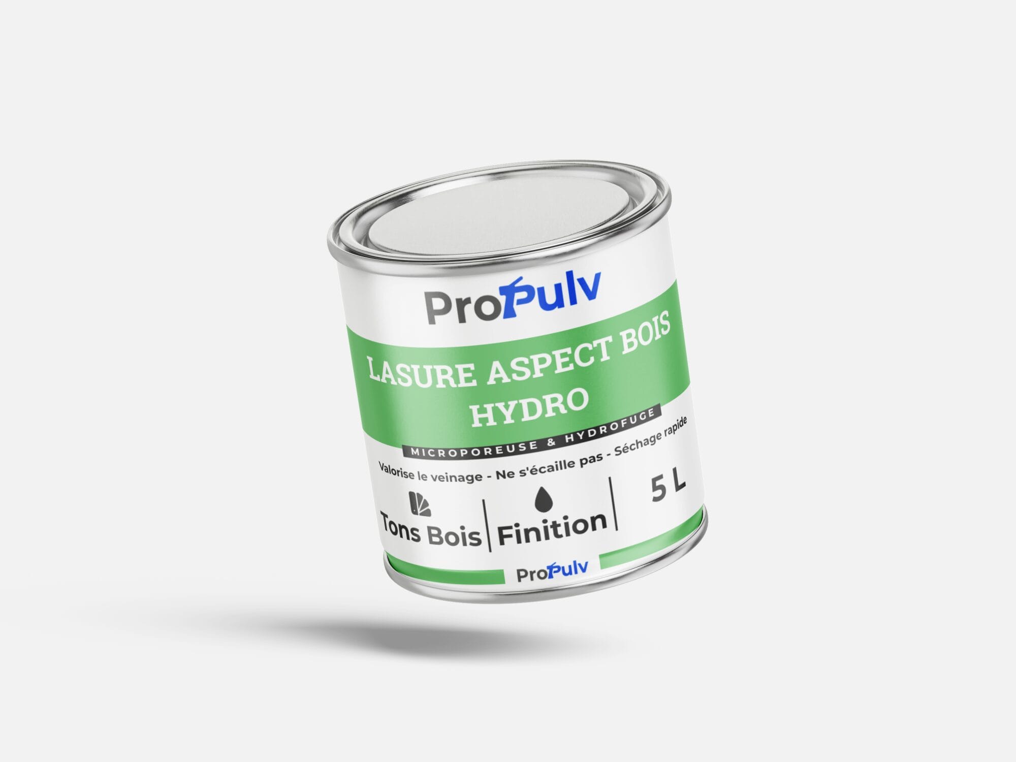 Lasure Bois Hydro – Aspect Bois & Veinage Apparent – Satiné Mat – ProPulv – Image 2