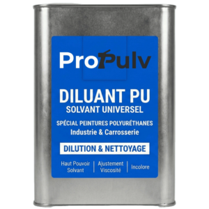 Diluant PU Standard - Propulv (Pour Peintures Polyuréthanes & Nettoyage)