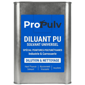 Diluant PU Standard – Propulv (Pour Peintures Polyuréthanes & Nettoyage)