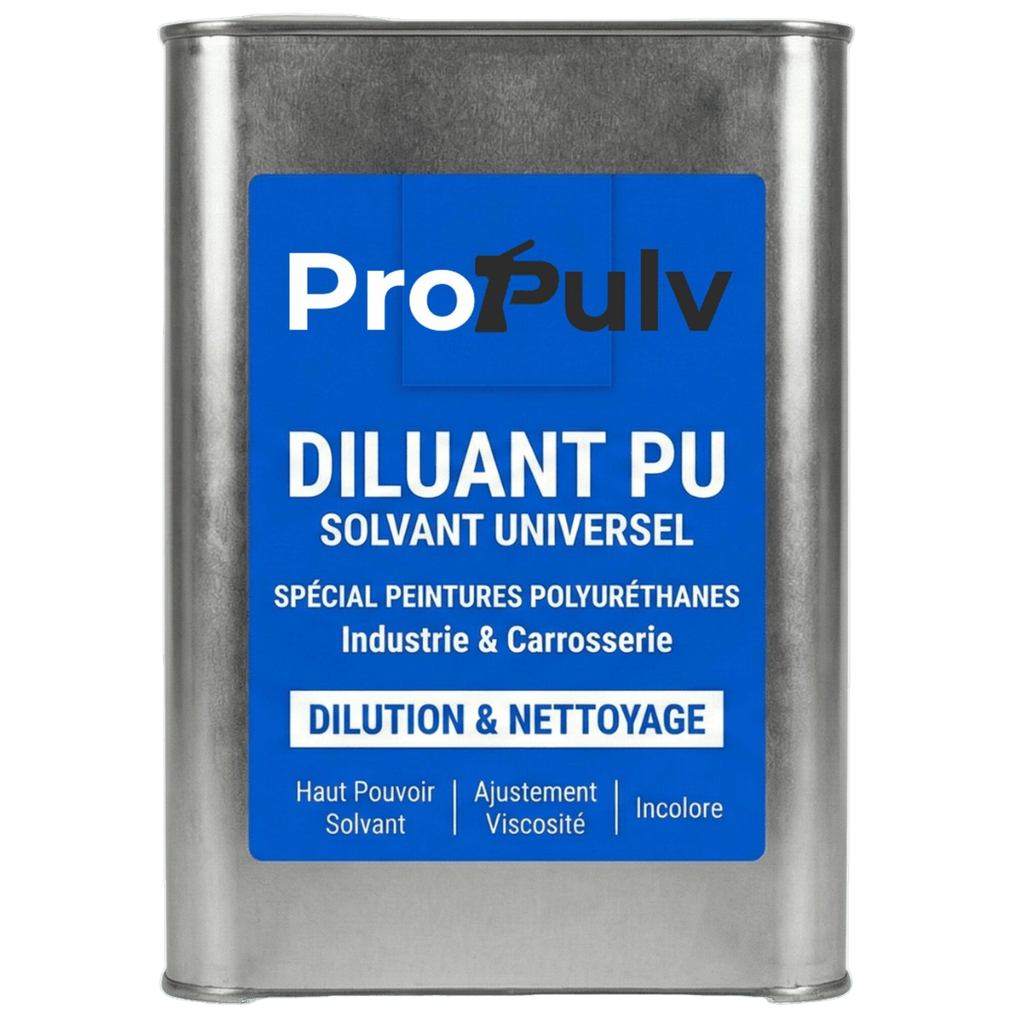Diluant PU Standard – Propulv (Pour Peintures Polyuréthanes & Nettoyage)
