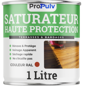 Saturateur Bois Couleur (RAL) – Semi-Transparent & Veinage Apparent – Hydro – ProPulv