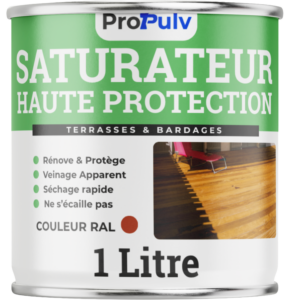 Saturateur Bois Couleur (RAL) – Semi-Transparent & Veinage Apparent – Hydro – ProPulv