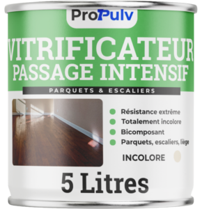 Vitrificateur Parquet Hydro – Haute Résistance & Passage Intensif – Incolore – ProPulv