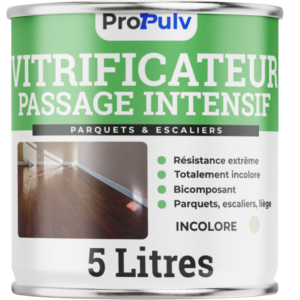 Vitrificateur Parquet Hydro – Haute Résistance & Passage Intensif – Incolore – ProPulv