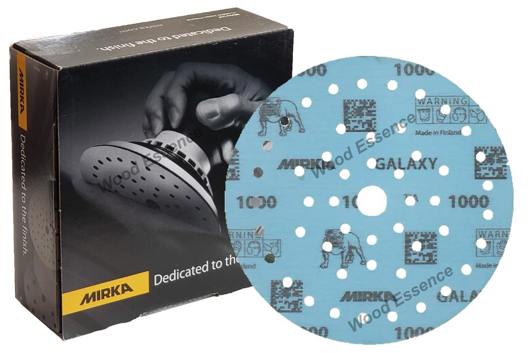 Disque Abrasif Céramique Mirka Galaxy Ø 125mm Multi-Fit - Haute Performance