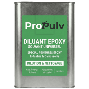 Diluant Époxy solvant pour peintures et apprêts époxydiques nettoyage