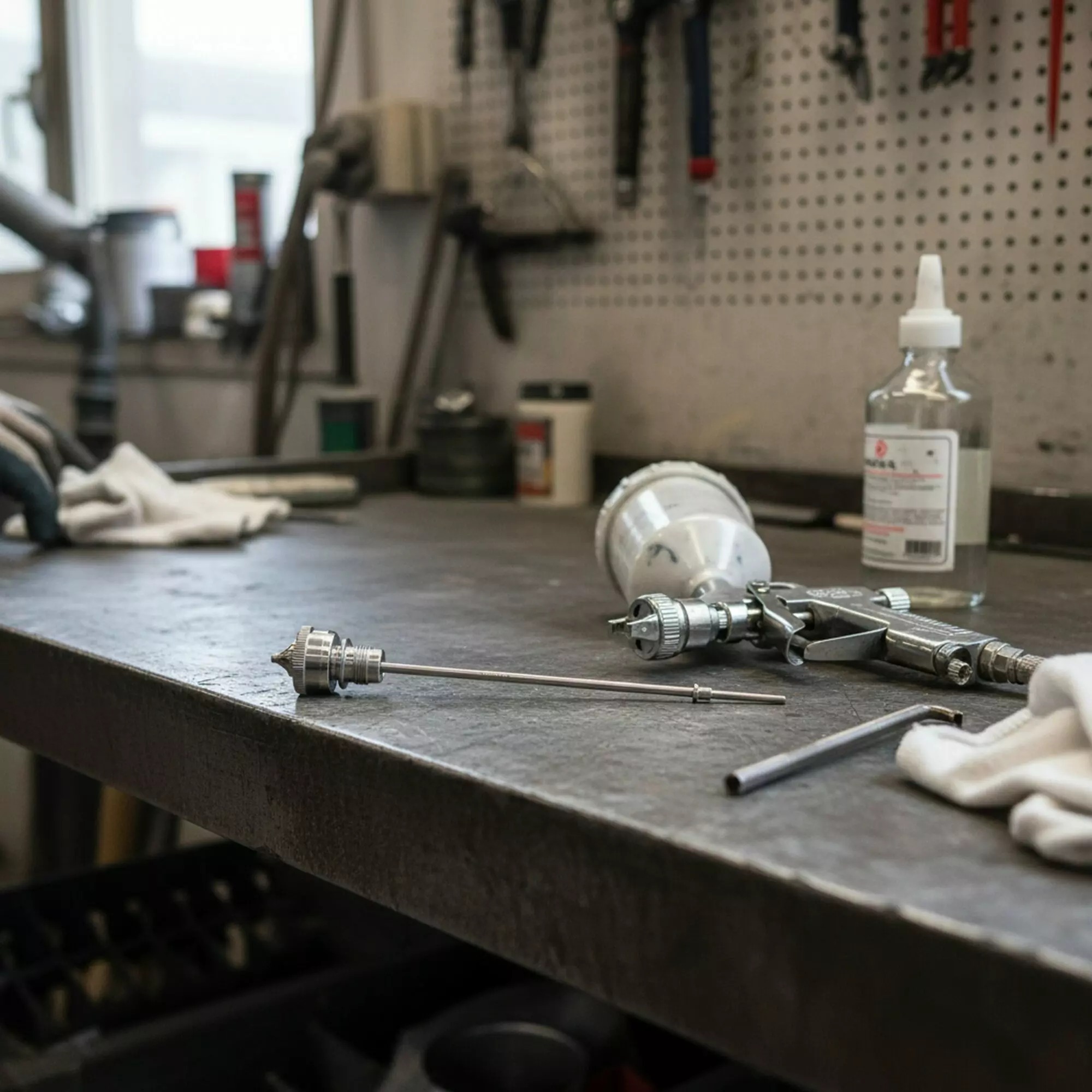 Buse + aiguille W400 Classic Plus Bellaria - utilisation en atelier