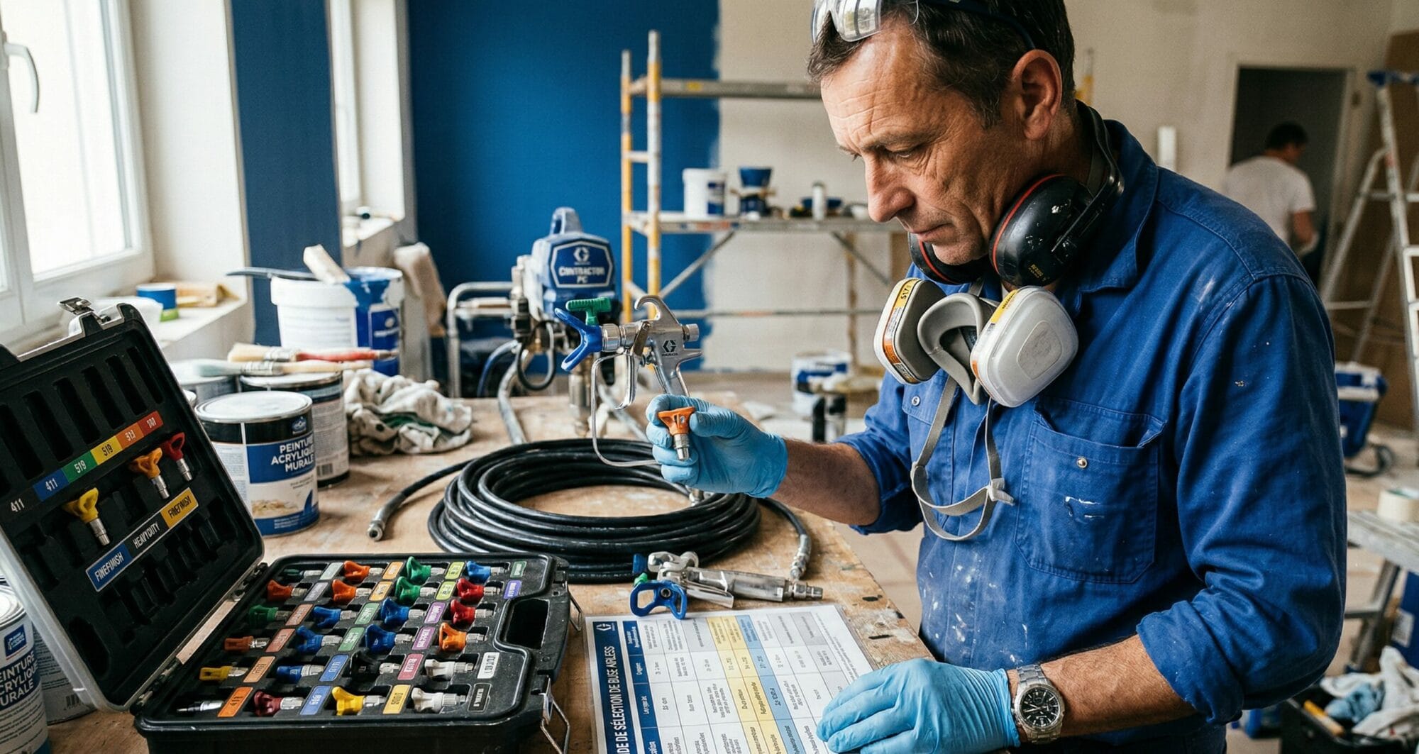 Buses airless Graco RAC X et RAC XHD — guide de sélection par application