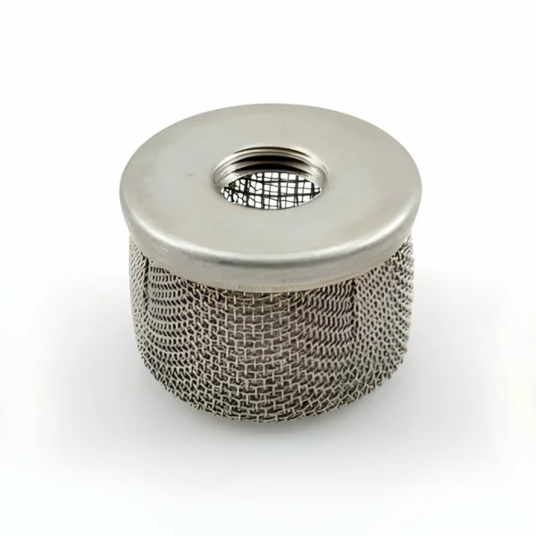 Crépine inox pour canne aspiration 1/2 » – Ø 21 – 16 mesh