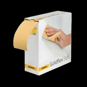 Mirka Goldflex Soft – Rouleau Mousse 115x125mm, Finition Manuelle