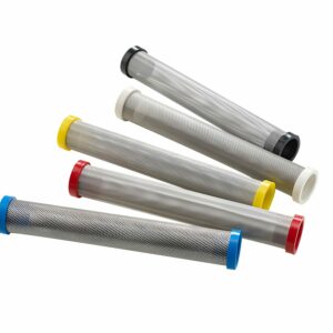 Tamis filtre sortie pompe inox IWATA WAGNER 100 Mesh / 150 µ (jaune)