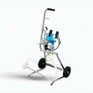 Ensemble pompe à membranes IWATA DPS-70-1C-TE sur pieds – Atex