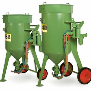 Sableuse 200 litres doseur grenaille à manchon