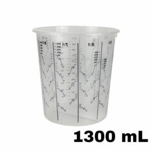 Godet de Mélange Gradué 1300ml avec Couvercle – Propulv (Carton de 200)