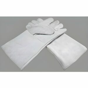 Gant de sablage cuir et coton