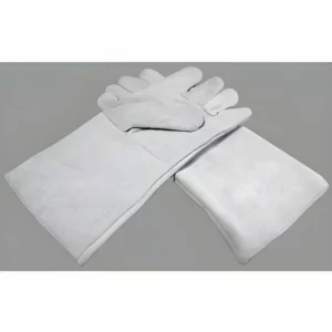 Gant de sablage cuir et coton