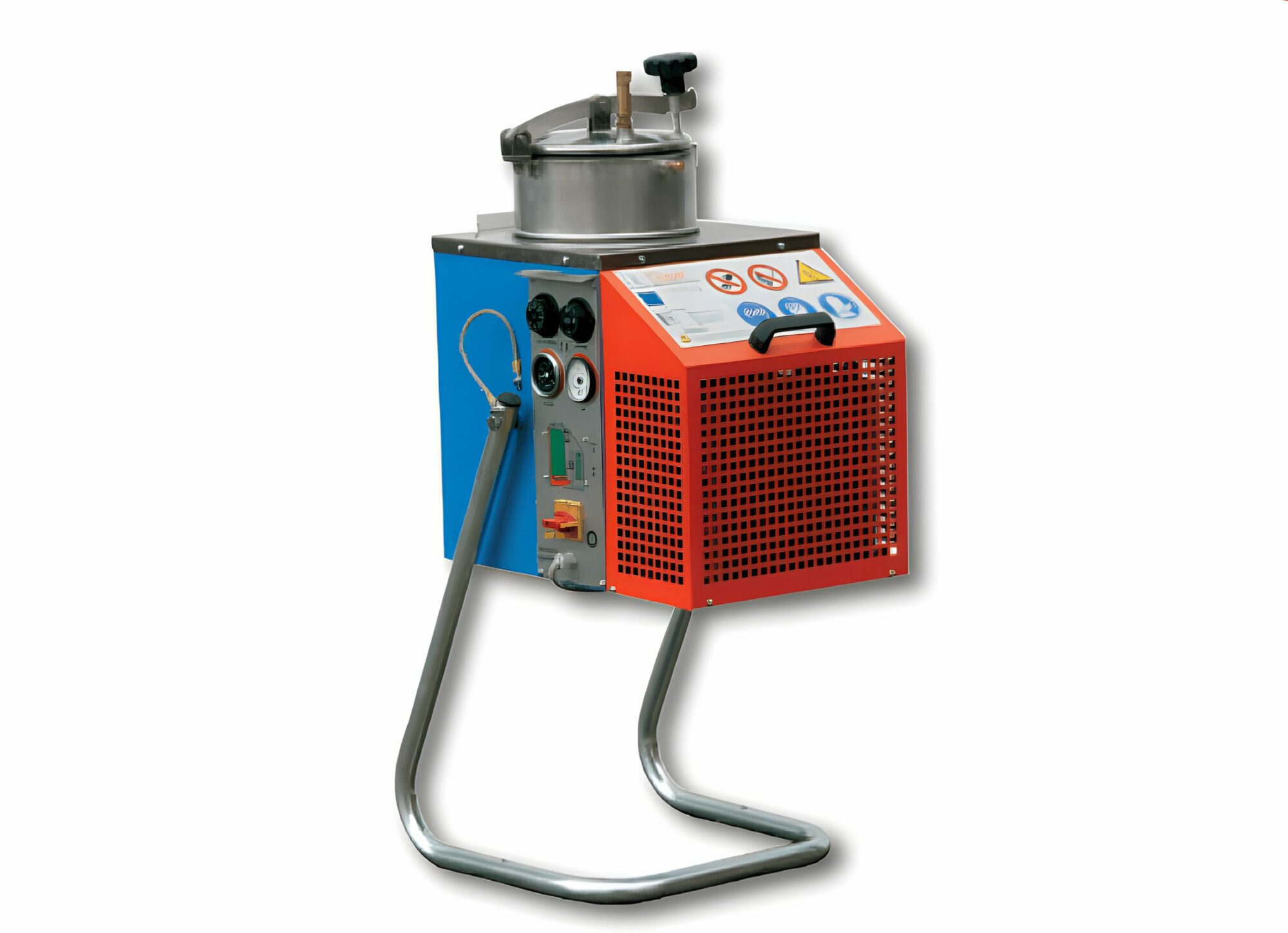Recycleur de solvant CIEMME capacité 10 l – 1.2 kW – cycle 2 heures