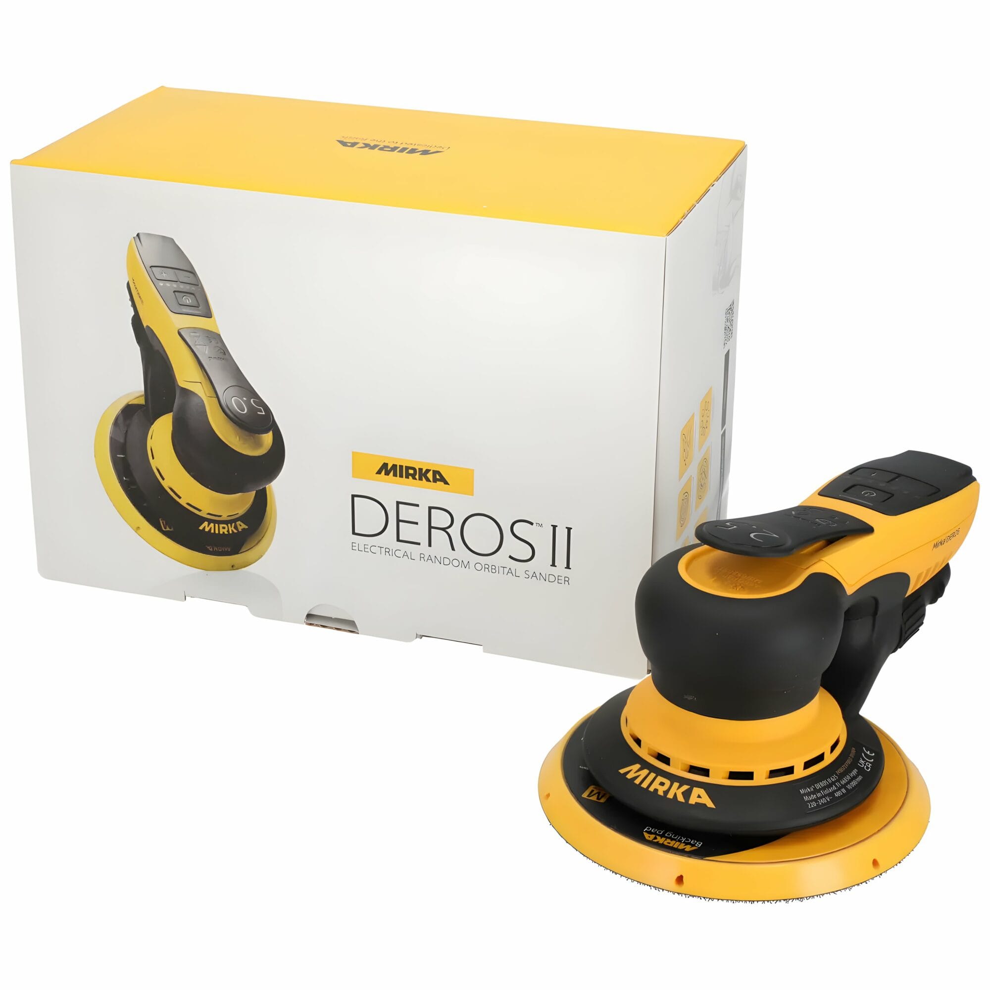 Ponceuse Électrique Mirka DEROS II 550CV – 125 mm – 5,0