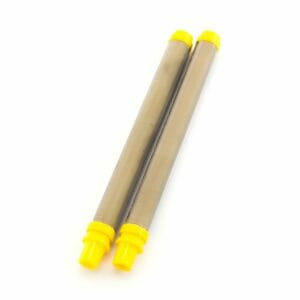 Lot 10 filtres crosse pistolet 100 Mesh – Jaune