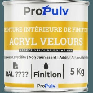 Peinture Acrylique Velours – Propulv (Finition Poché Fin) – Intérieur