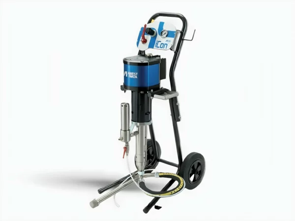 Ensemble pompe airless IWATA ICON X-3 30/25 sur chariot – Atex