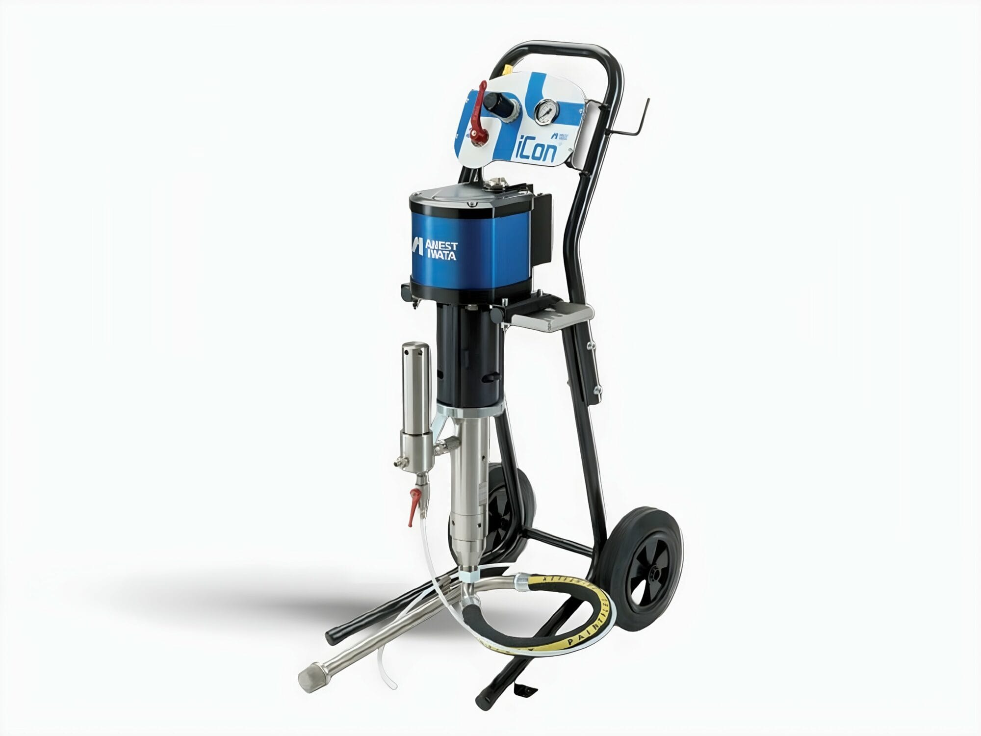 Ensemble pompe airless IWATA ICON X-3 30/25 sur chariot – Atex
