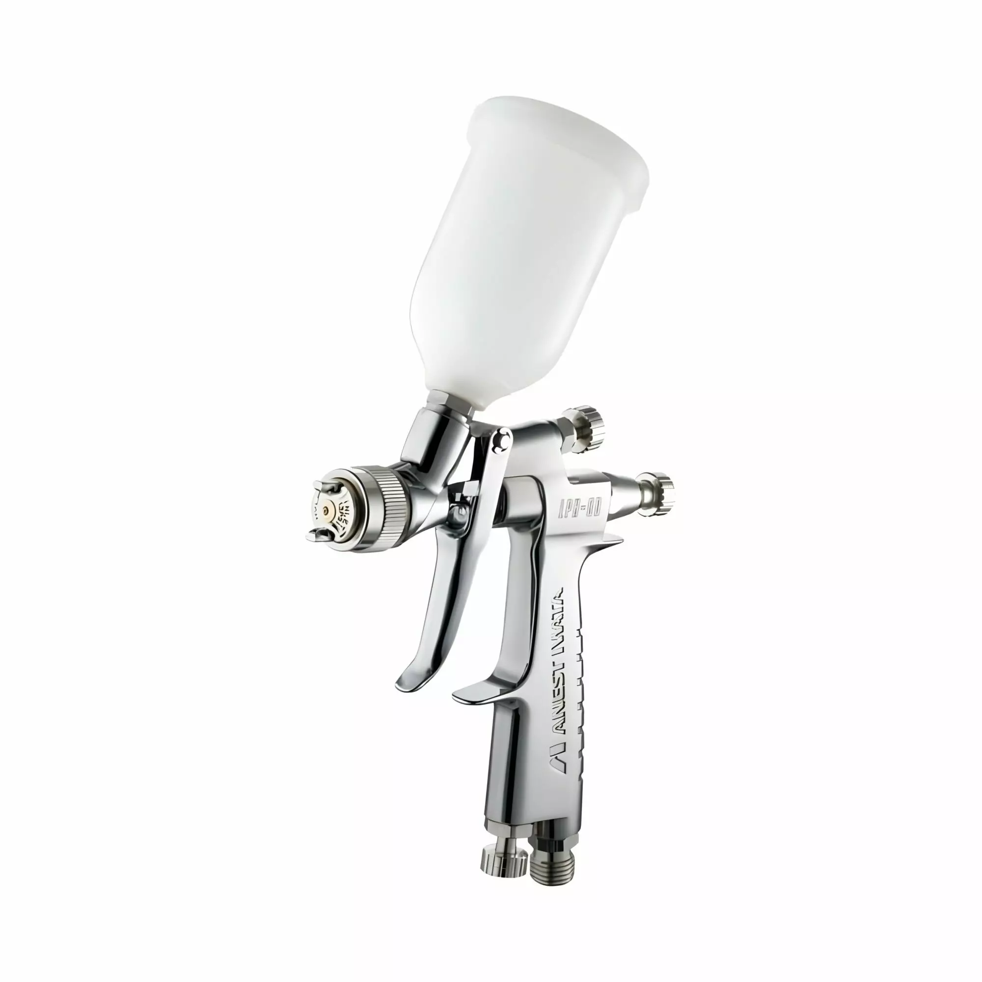 Pistolet de retouche gravité ANEST IWATA type LPH 80 - photo produit HD
