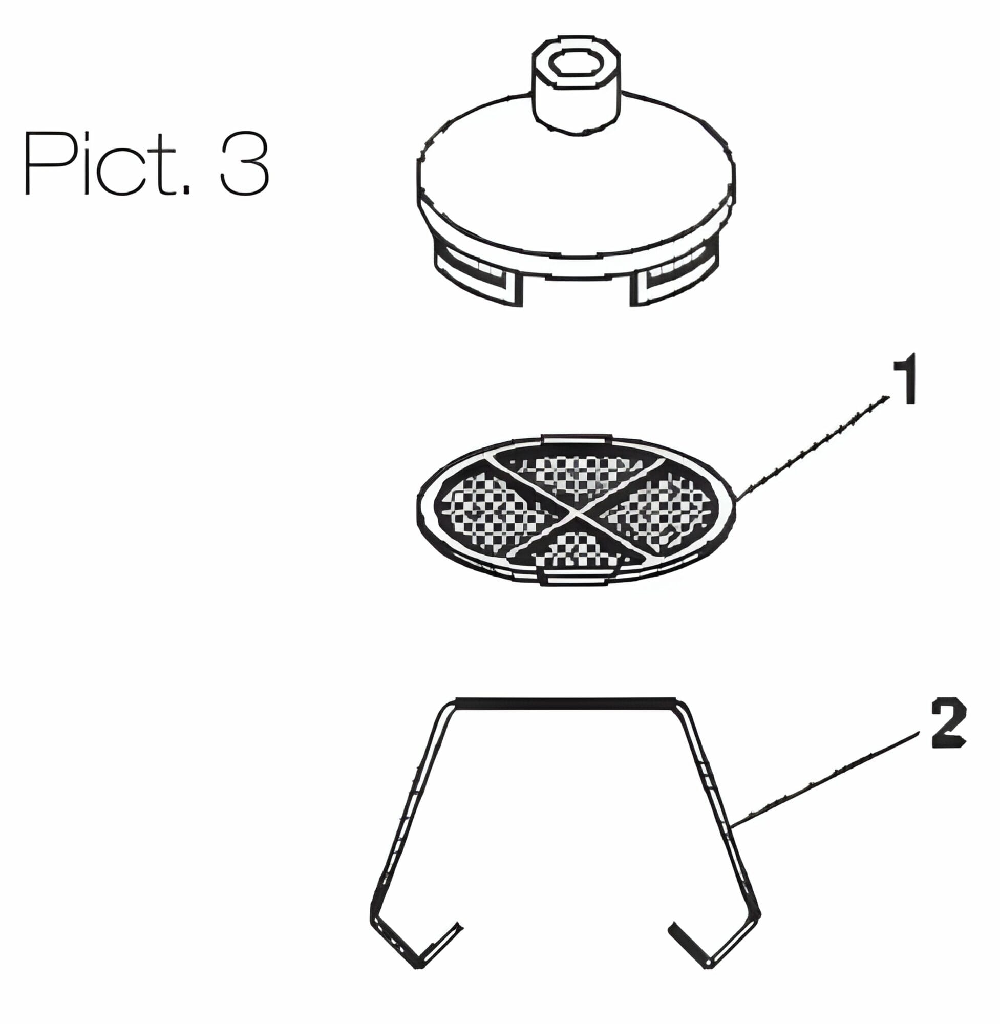 Crépine aspiration complète pour pompes IWATA DPS