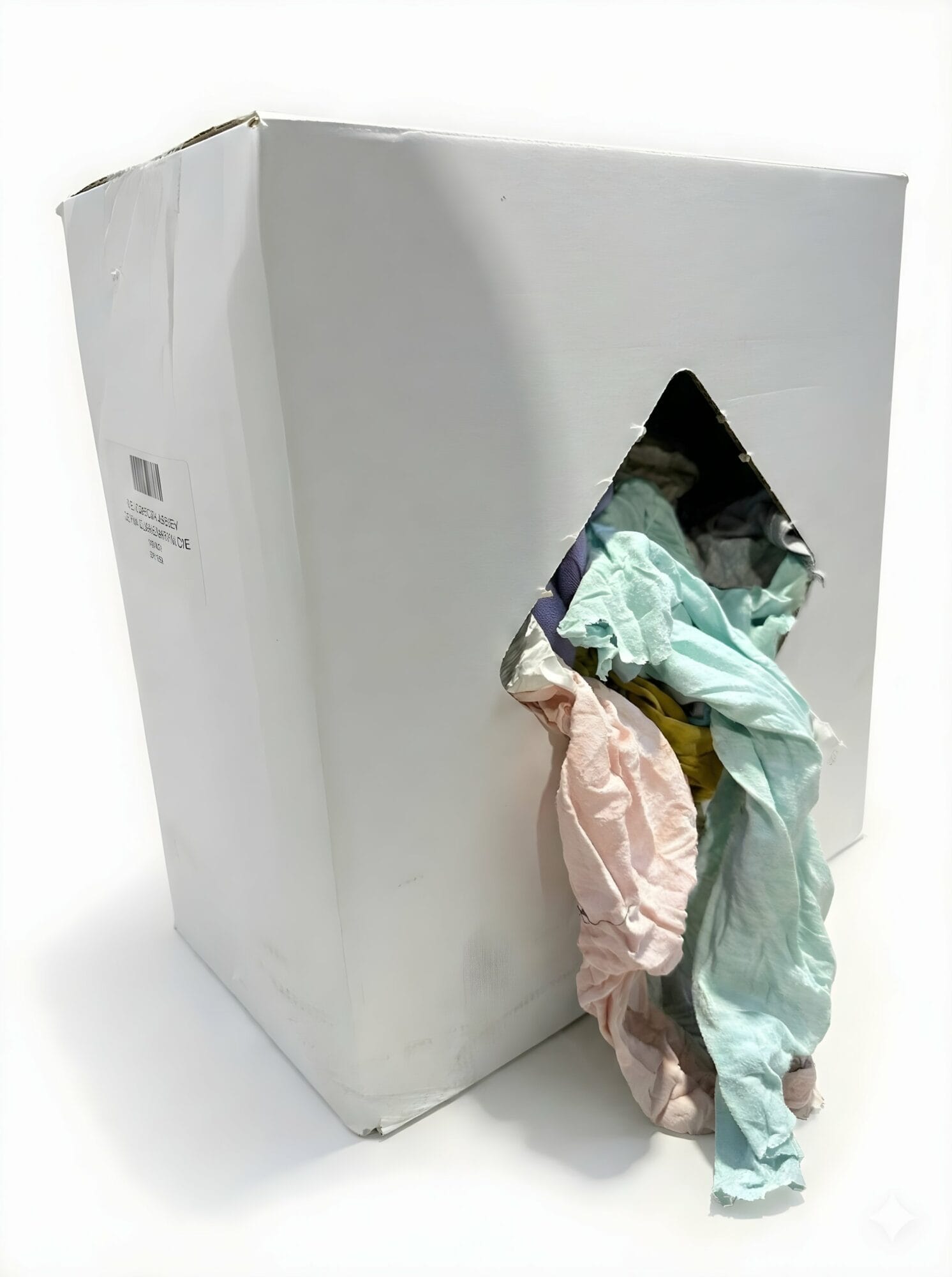 Chiffon d’Essuyage Coton Couleur « TEC » (Type Tee-Shirt) – Propulv (Carton de 10kg)