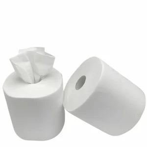 Bobine d'Essuyage Industrielle Blanche 2 Plis - Propulv (Lot de 2 Bobines)