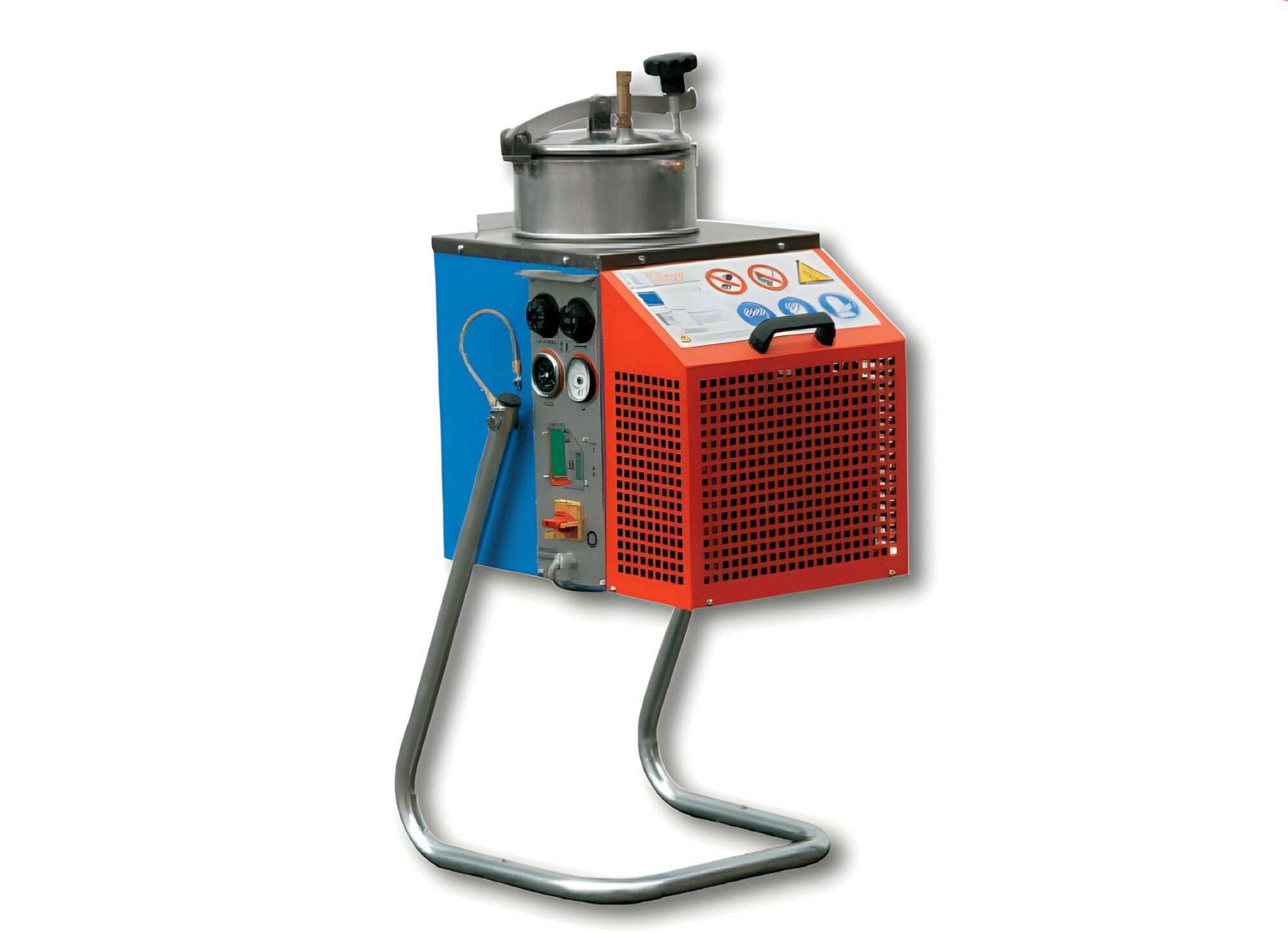 Recycleur de solvant CIEMME capacité 10 l – 1.2 kW – cycle 2 heures
