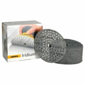 Mirka Iridium – Disque 150mm 121 Trous, Extraction Maximale