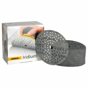 Mirka Iridium - Disque 150mm 121 Trous, Extraction Maximale