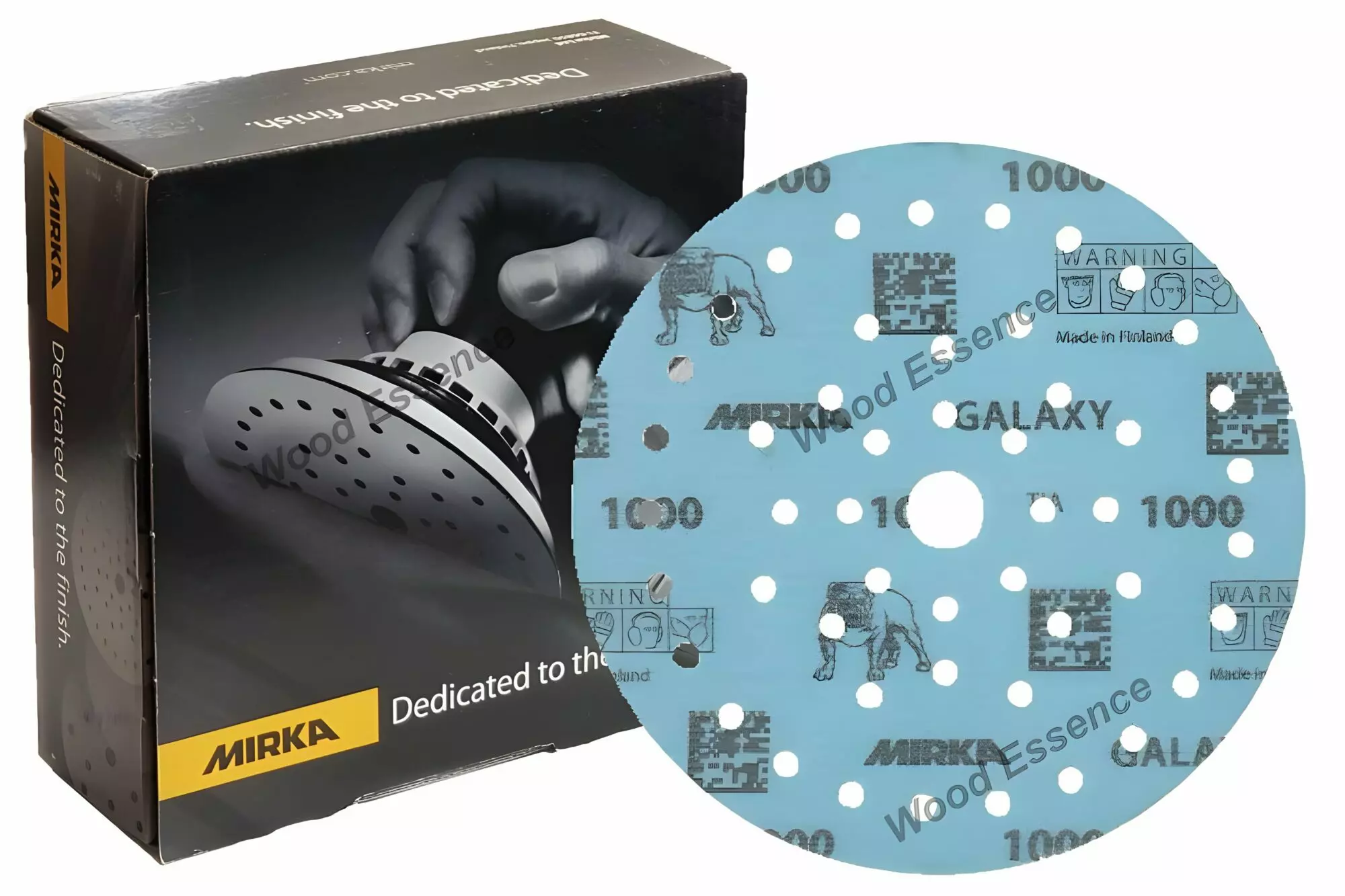 Mirka Galaxy - Disque Ceramique 150mm Multi-Fit - photo produit HD