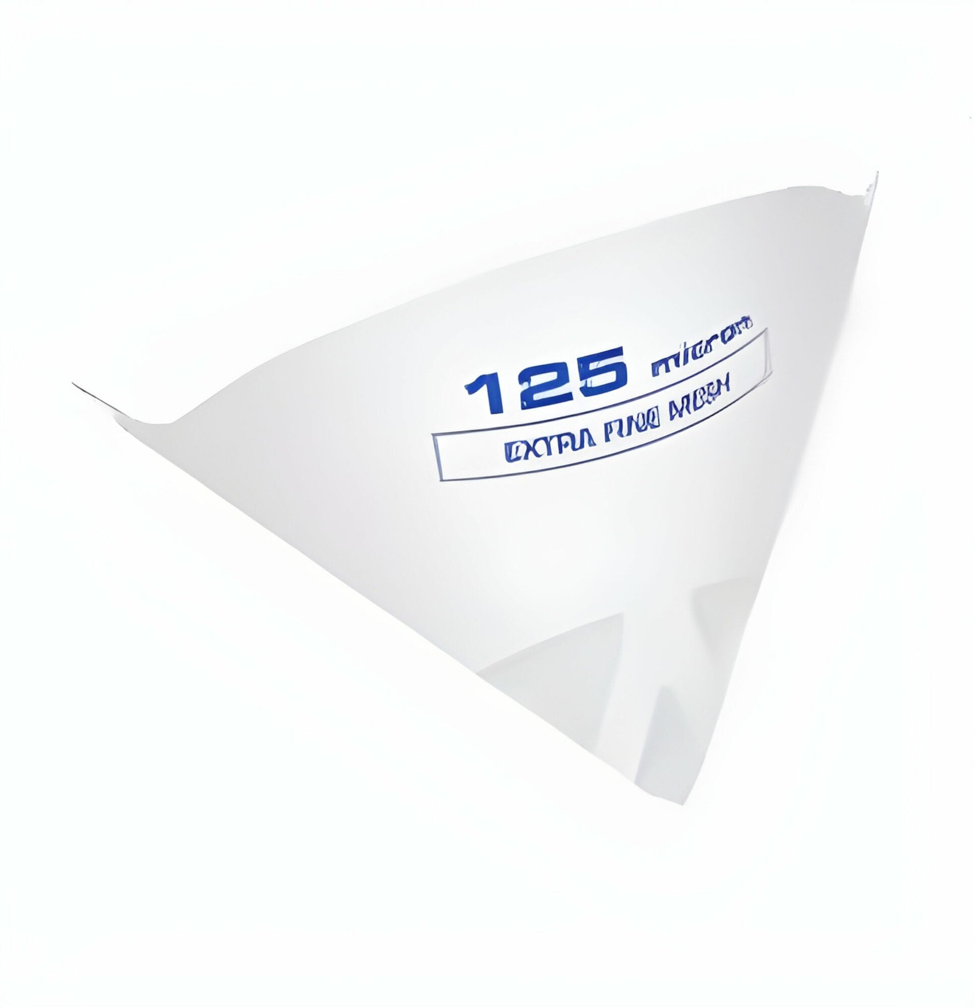 Lot de 125 filtres peinture, cône papier, tamis nylon 125 µ