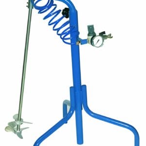 Agitateur pneumatique 0.7 kW pour fût 200 L avec support