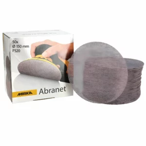 Mirka Abranet® – Disque Maillé Ø150mm Grip, Ponçage Sans Poussière