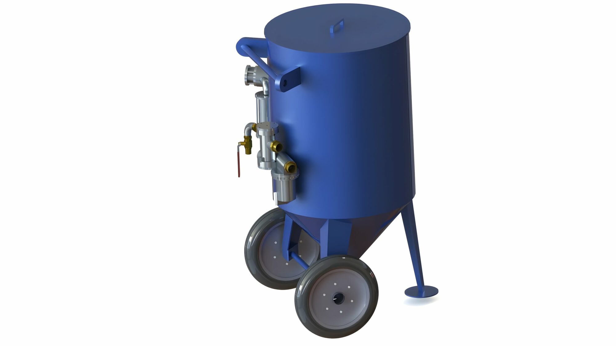 Sableuse 60 litres doseur MEV (micro-valve)