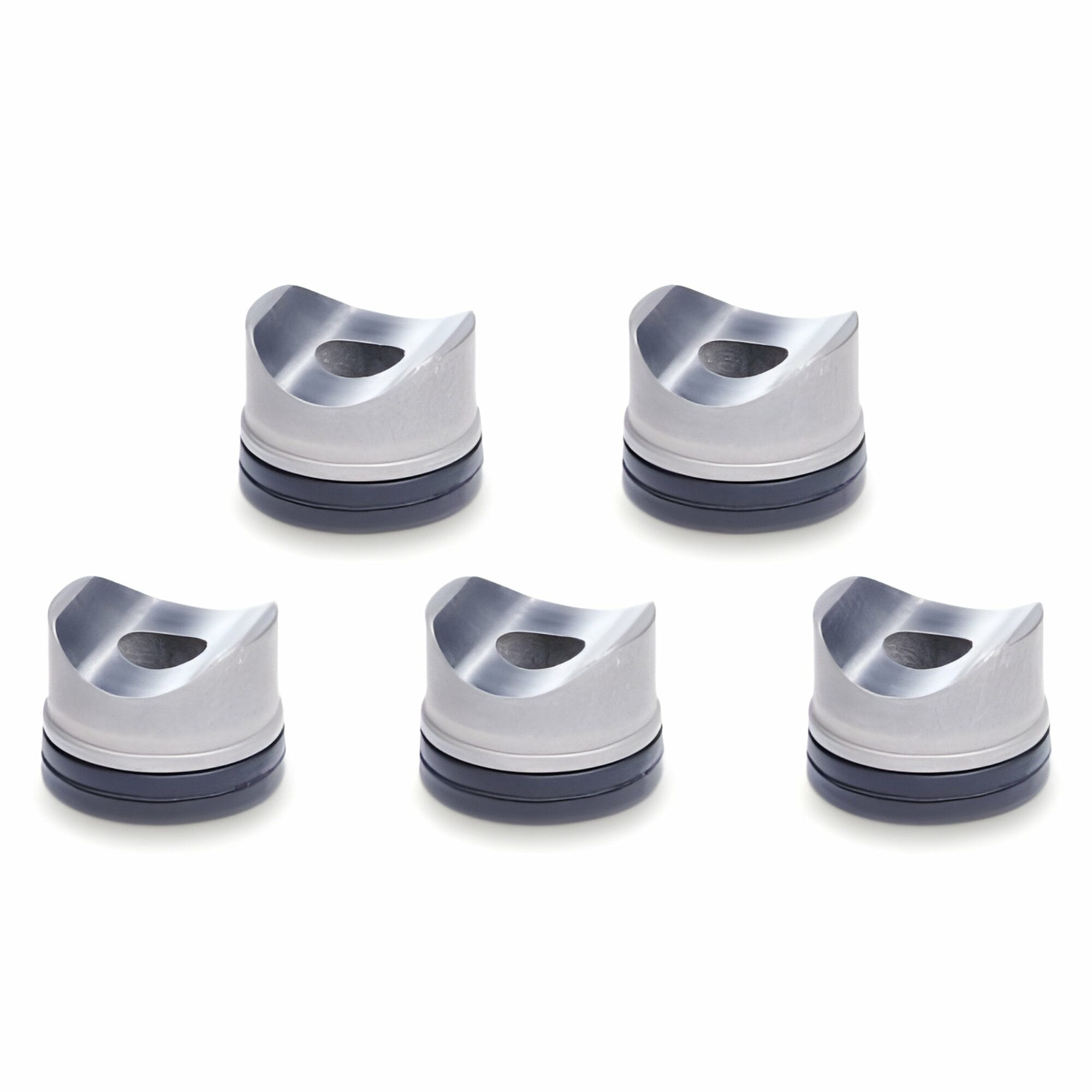 Kit de 5 joints noirs et 5 sièges métal RAC X