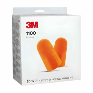 Bouchons d&rsquo;Oreille 3M™ 1100 – Protection Auditive Haute Performance (37 dB)
