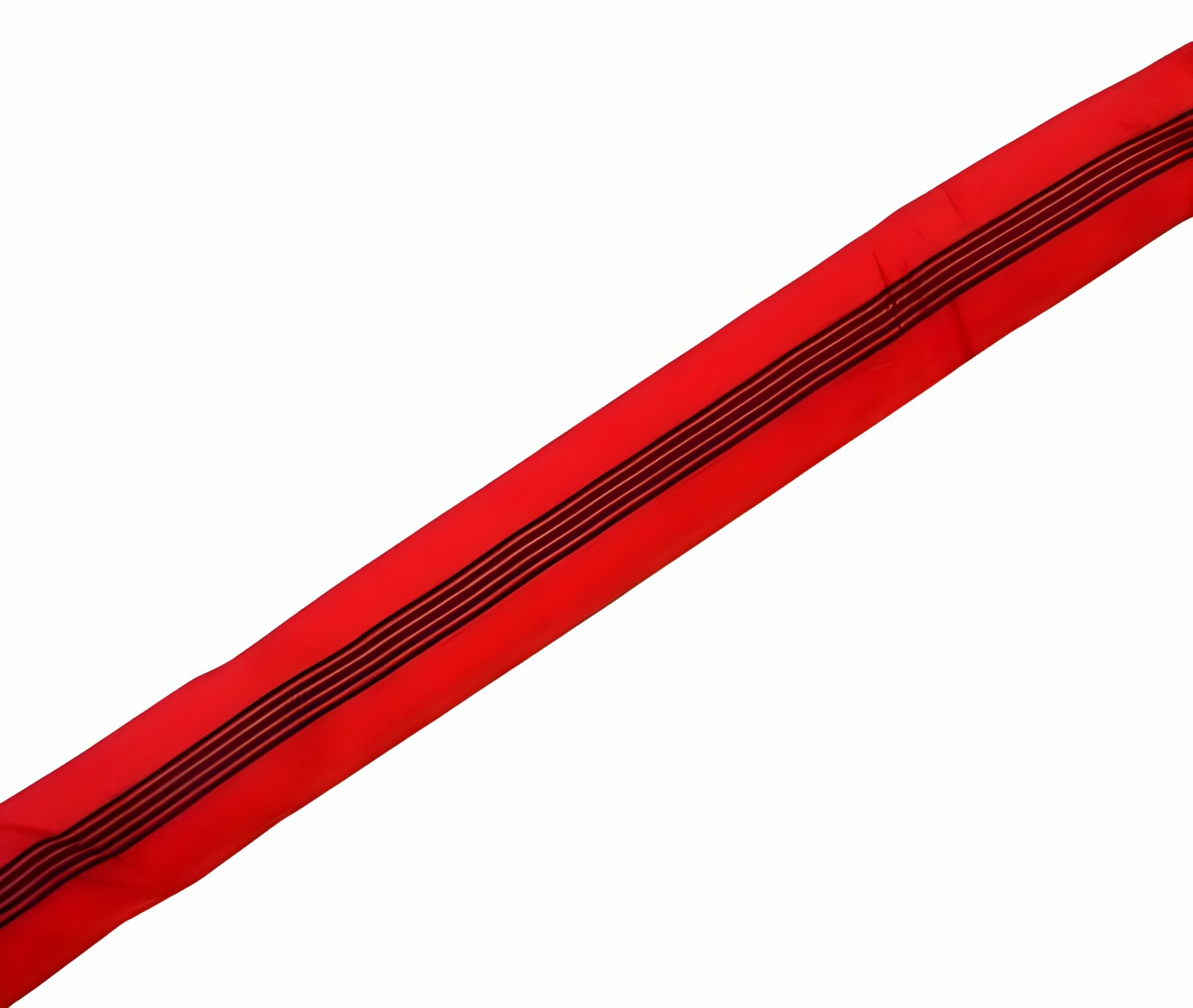 Gaine textile rouge largeur 60 mm – Le m