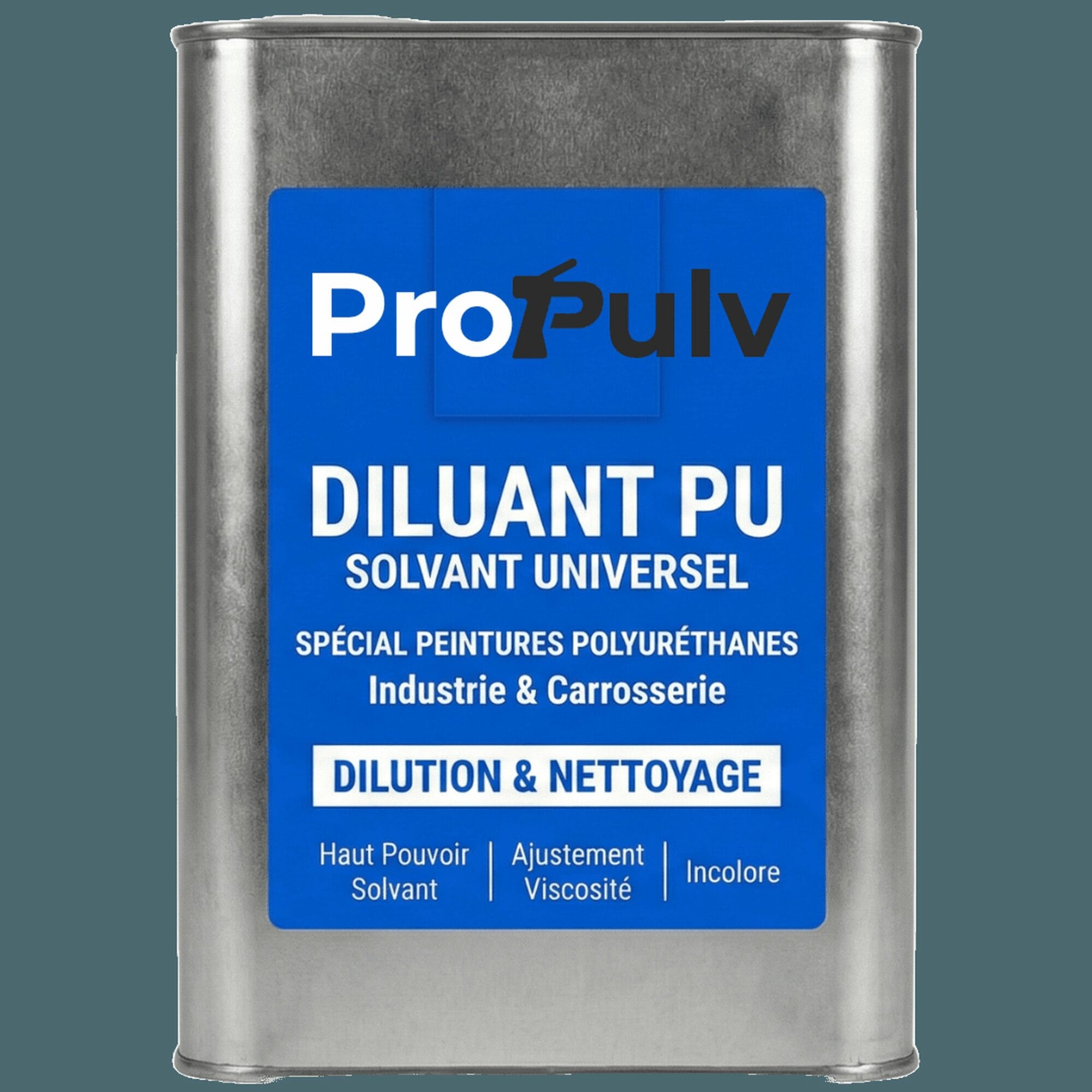 Diluant PU Standard – Propulv (Pour Peintures Polyuréthanes & Nettoyage)